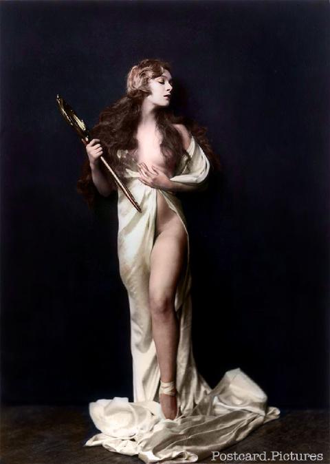 Unidentified sitter (TODO) — Library of Congress — colorized