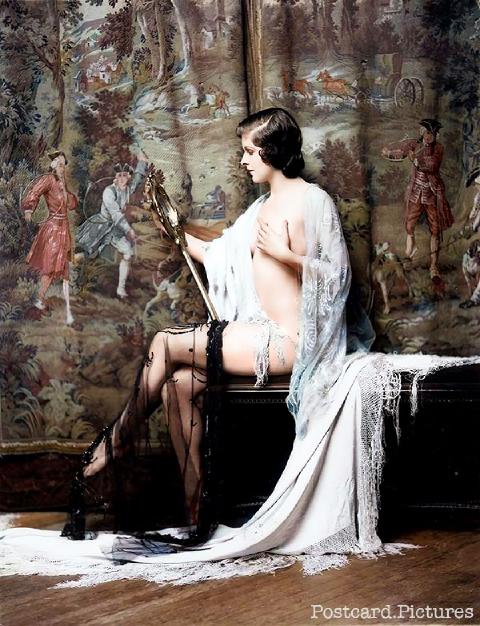 Unidentified sitter (TODO) — Library of Congress — colorized
