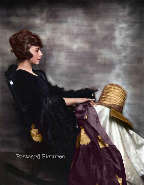Unidentified sitter (TODO) — Library of Congress — colorized