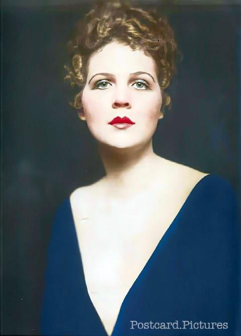 Barbara Dean — Ziegfeld Girls — colorized