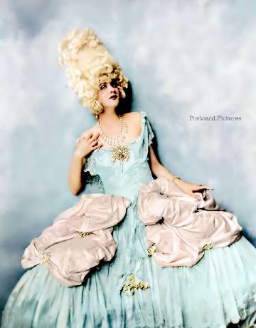 Barbara Dean — Ziegfeld Girls — colorized