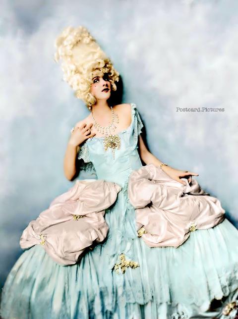 Barbara Dean — Ziegfeld Girls — colorized