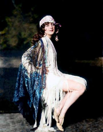 Billie Dove — Ziegfeld Girls — colorized