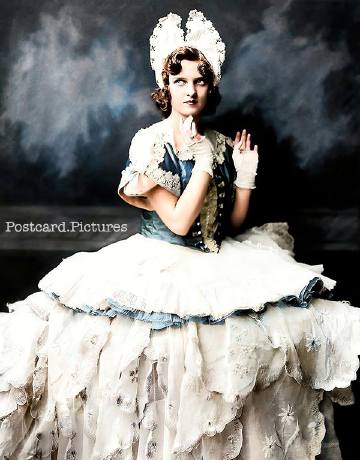 Dorothy Flood — Ziegfeld Girls — colorized