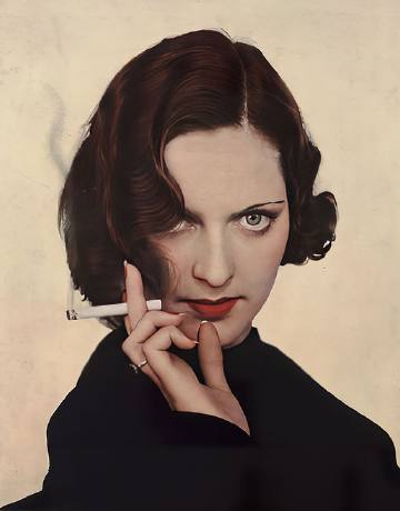 Dorothy Flood — Ziegfeld Girls — colorized