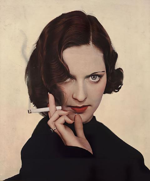 Dorothy Flood — Ziegfeld Girls — colorized