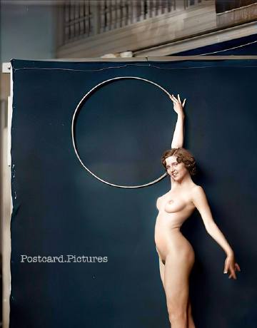 Dorothy Flood — Ziegfeld Girls — colorized