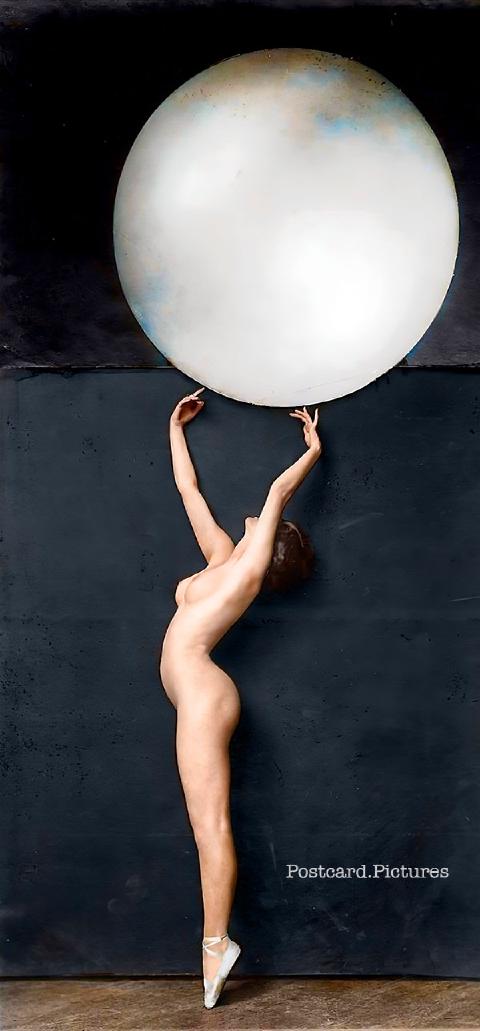 Dorothy Flood — Ziegfeld Girls — colorized