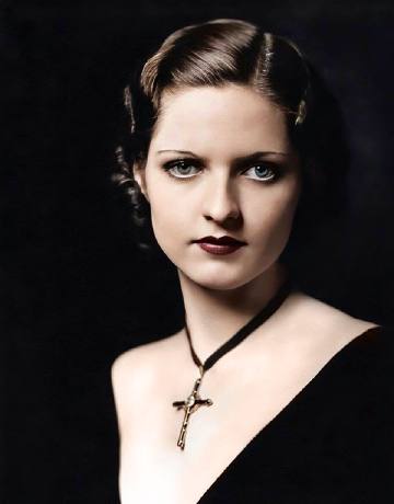Dorothy Flood — Ziegfeld Girls — colorized