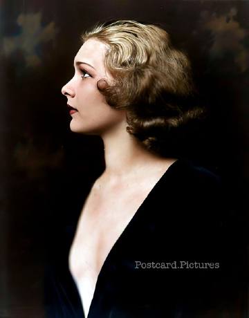 Drucilla Strain — Ziegfeld Girls — colorized