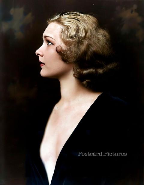 Drucilla Strain — Ziegfeld Girls — colorized
