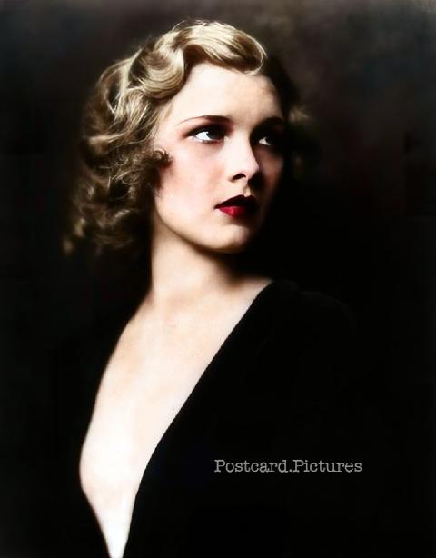 Drucilla Strain — Ziegfeld Girls — colorized