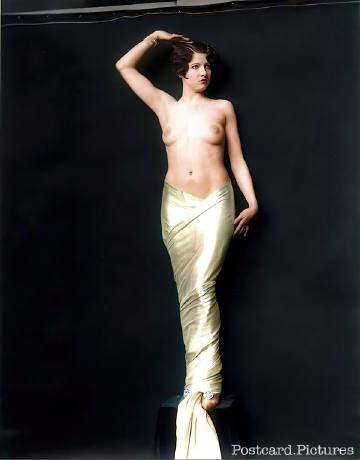 Jean Ackerman — Ziegfeld Girls — colorized