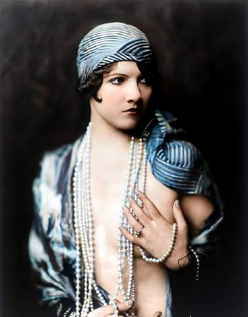 Jean Ackerman — Ziegfeld Girls — colorized