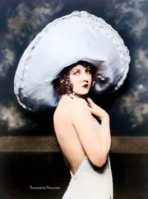 Katherine Burke — Ziegfeld Girls — colorized