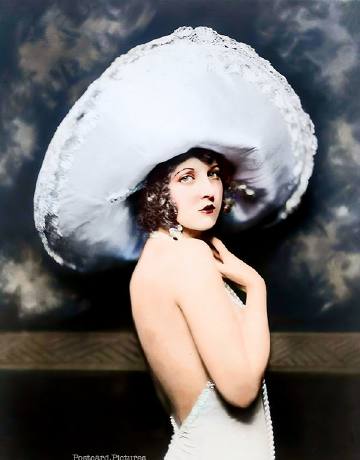 Katherine Burke — Ziegfeld Girls — colorized