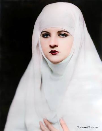 Katherine Burke — Ziegfeld Girls — colorized