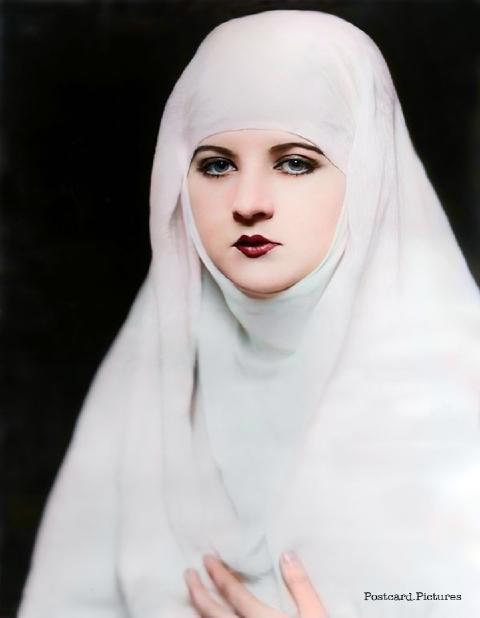 Katherine Burke — Ziegfeld Girls — colorized