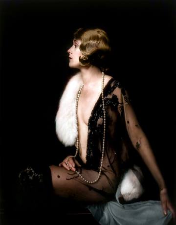 Muriel Finley — Ziegfeld Girls — colorized