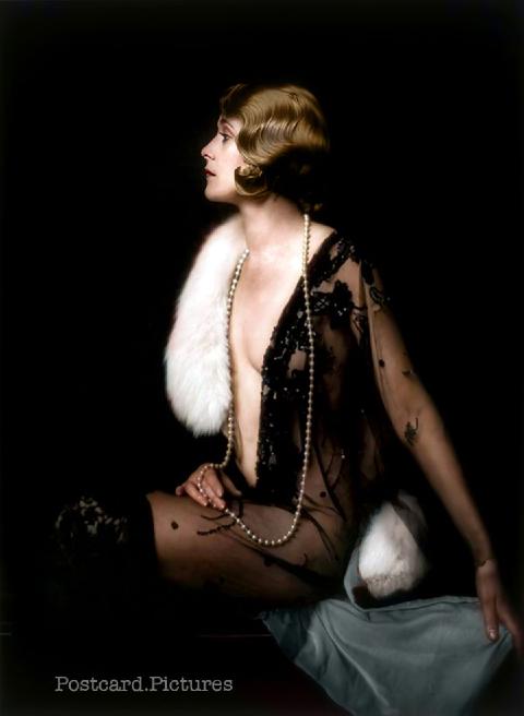 Muriel Finley — Ziegfeld Girls — colorized