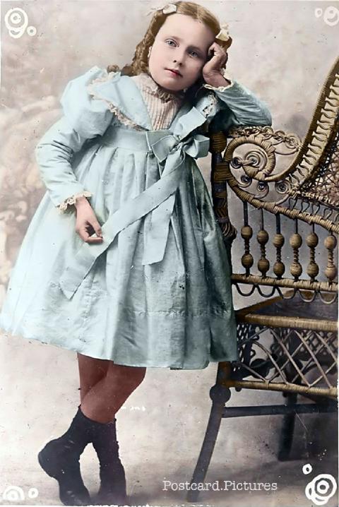 Peggy Hopkins Joyce — Ziegfeld Girls — colorized