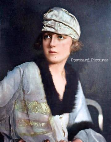 Peggy Hopkins Joyce — Ziegfeld Girls — colorized