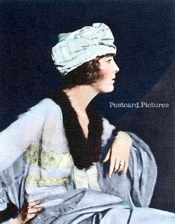 Peggy Hopkins Joyce — Ziegfeld Girls — colorized