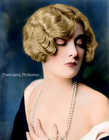 Peggy Hopkins Joyce — Ziegfeld Girls — colorized