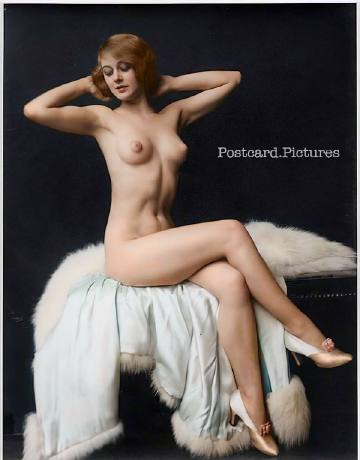 Peggy Hopkins Joyce — Ziegfeld Girls — colorized